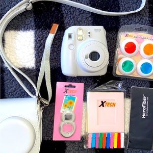 Fujifilm Instax Mini 9 Instant Camera - Smokey White